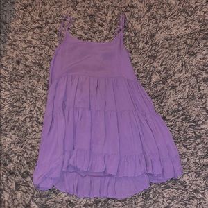 american eagle purple dress